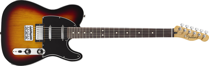 Fender Blacktop Telecaster Baritone Sunburst