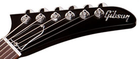 Gibson Explorer baritone headstock