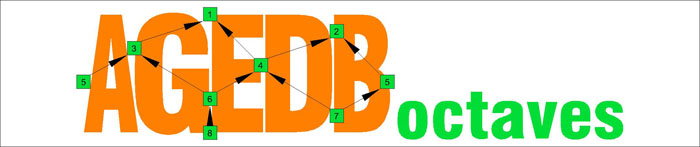 AGEDB octaves Drop E logo
