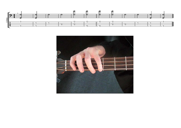 GuitarPro6 G natural octaves TAB pdf