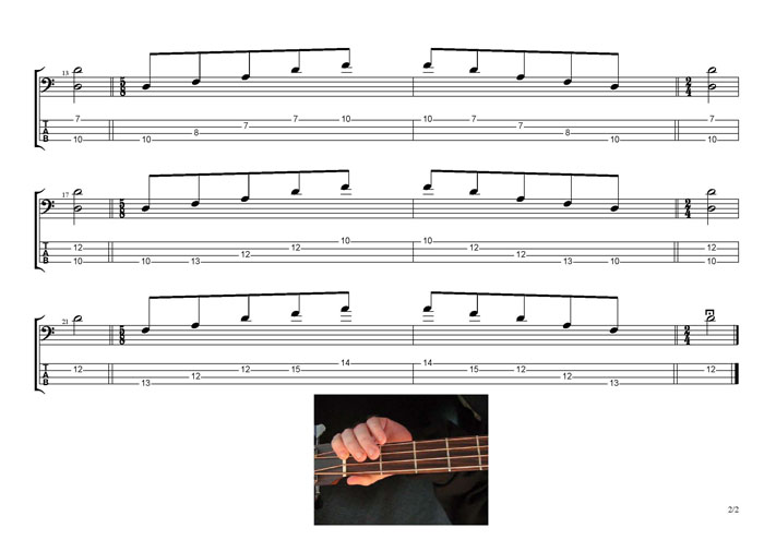 GuitarPro6 D minor arpeggio box shapes TAB pdf