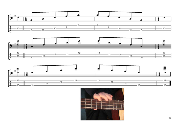 GuitarPro 6 G major arpeggio box shapes TAB pdf