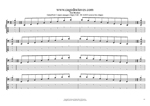 BCAGED octaves C major arpeggio (3nps) box shapes TAB pdf