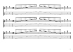 CAGED octaves C pentatonic major scale pseudo 3nps box shapes GuitarPro6 TAB pdf