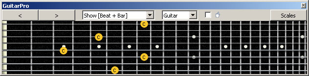 GuitarPro6 8A5A3:8F#6G3G1 octave shapes