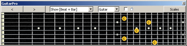 GuitarPro6 7B5B2:8A5A3 octave shapes at 12