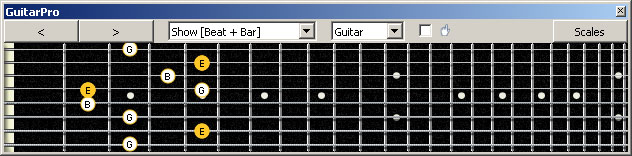 GuitarPro6 (8-string: Drop E) E minor arpeggio : 7Dm4Dm2 box shape pdf