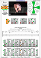 BAGED octaves B diminished arpeggio (3nps) : 7B5B2 box shape pdf