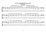 BAGED octaves C major arpeggio box shapes GuitarPro6 TAB pdf