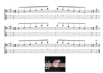 BAGED octaves C major arpeggio box shapes GuitarPro6 TAB pdf