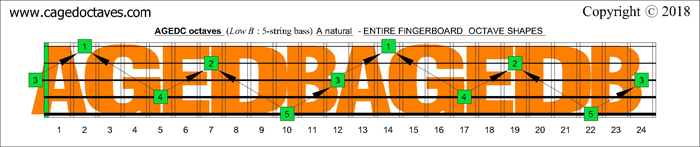 AGEDB octaves fingerboard : A natural octaves