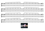 GuitarPro7 TAB: 5-String Bass (Low B) C major arpeggio (3nps) box shapes pdf