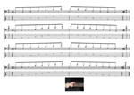 GuitarPro7 TAB : BCAGED octaves (Low B - BEADGC : 6-string bass) C major arpeggio (3nps) box shapes pdf
