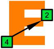 4E2 logo