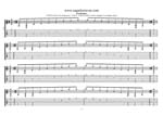 GuitarPro7 TAB: A minor arpeggio (3nps) box shapes pdf