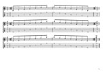 GuitarPro8: BAGED octaves 6-string guitar (6/7th guitar tuning - B1:E2:A2:D3:G3:B3) C major arpeggio box shapes pdf