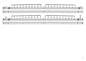 GuitaPro7 TAB: C major scale (ionian mode) box shapes pdf